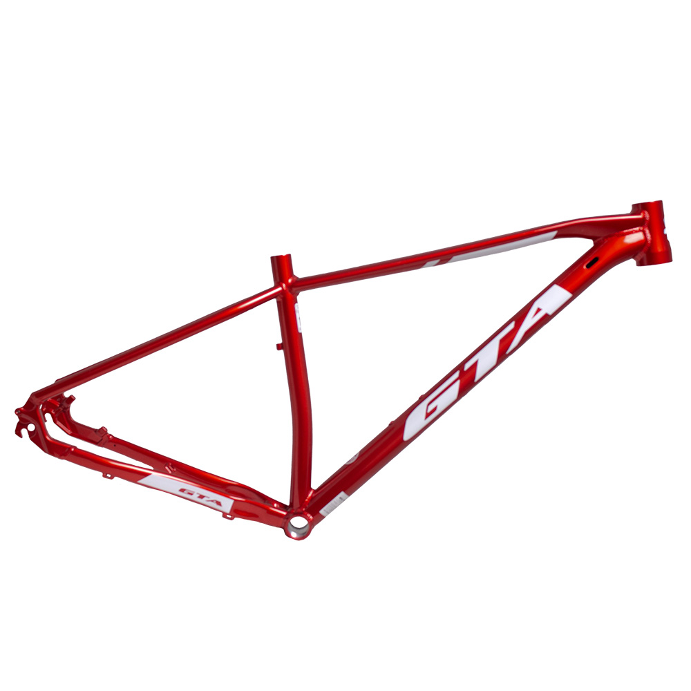 Quadro 29 alumínio gta climb tam 19 vermelho post mount com cabeamento interno sem kit