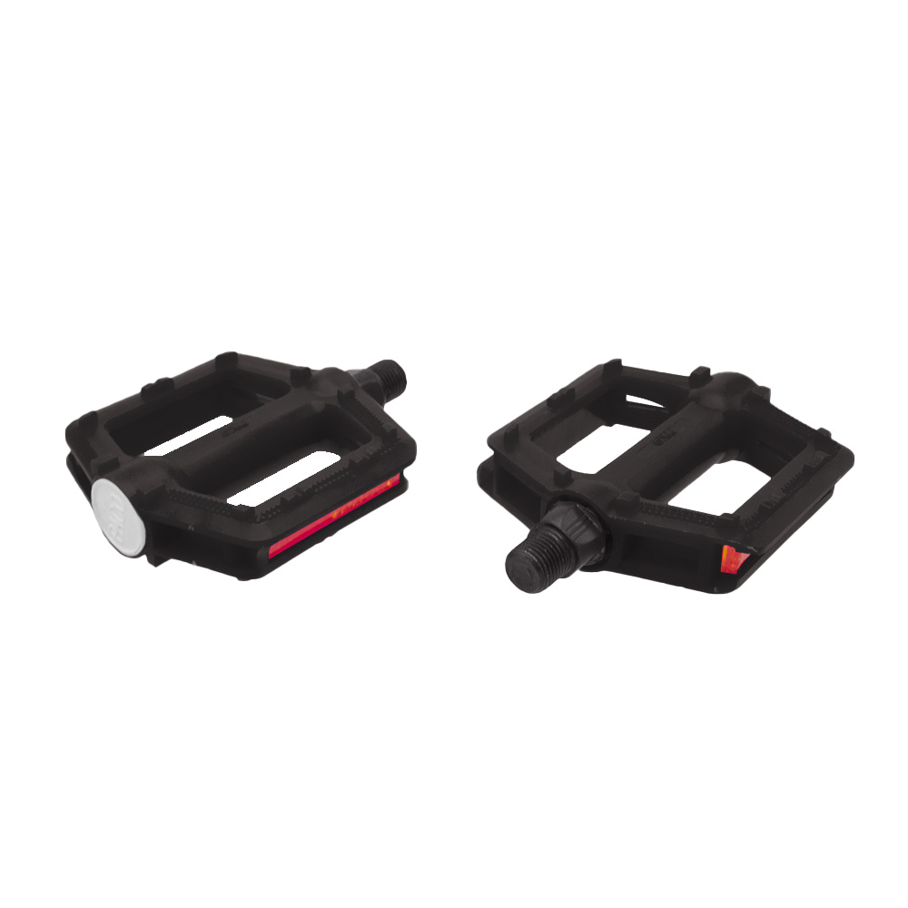 Pedal infantil 1/2 plataforma nylon preto sem esfera