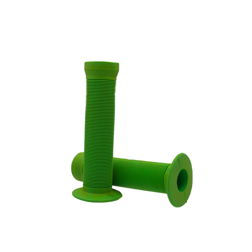 Manoplas 132mm bmx verde (pacote com 10 pares)