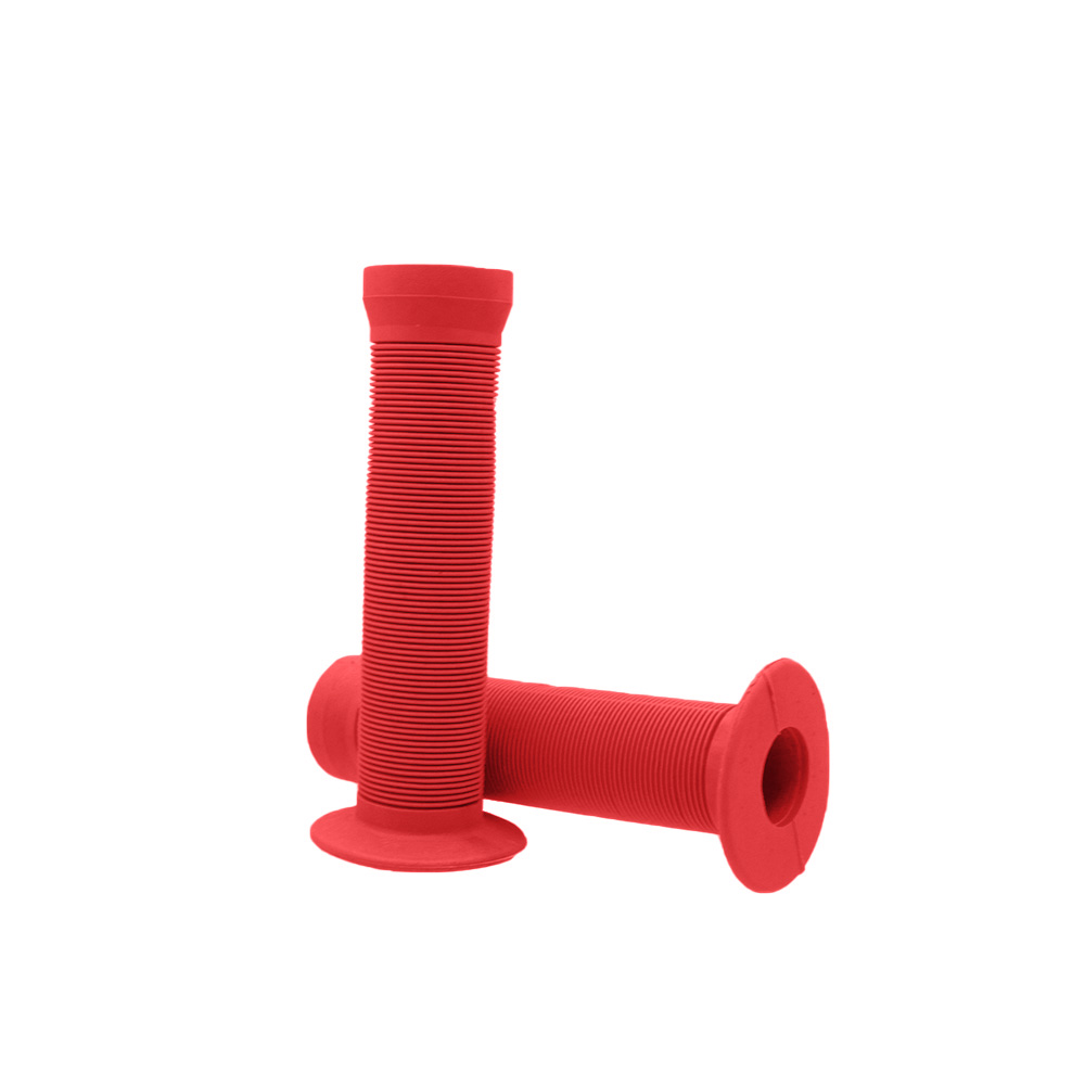 Jogo de 10 pares de manoplas 132mm bmx vermelho