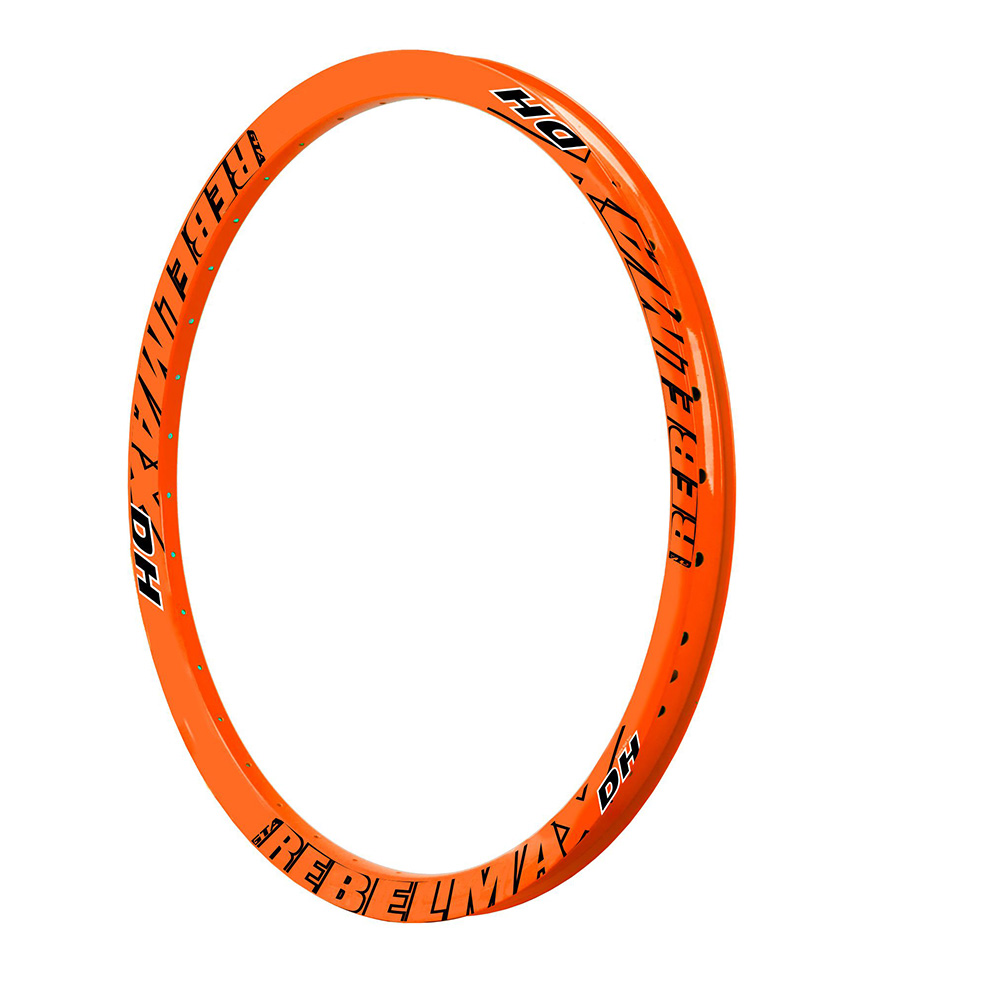 Aro 26 rebelmax 36 furos laranja neon