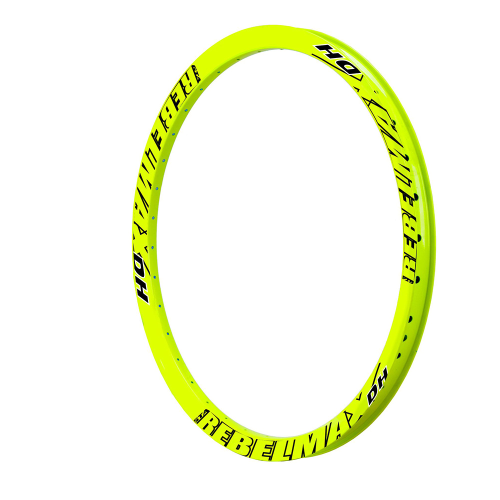 Aro 26 rebelmax 36 furos amarelo neon