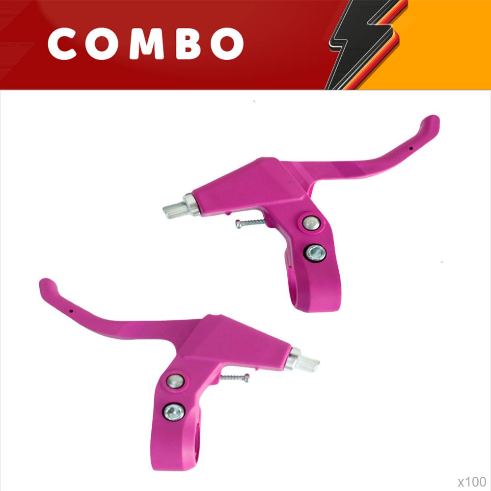 *desconto* combo 100x macaneta vbrake nylon rosa com regulagem aluminio