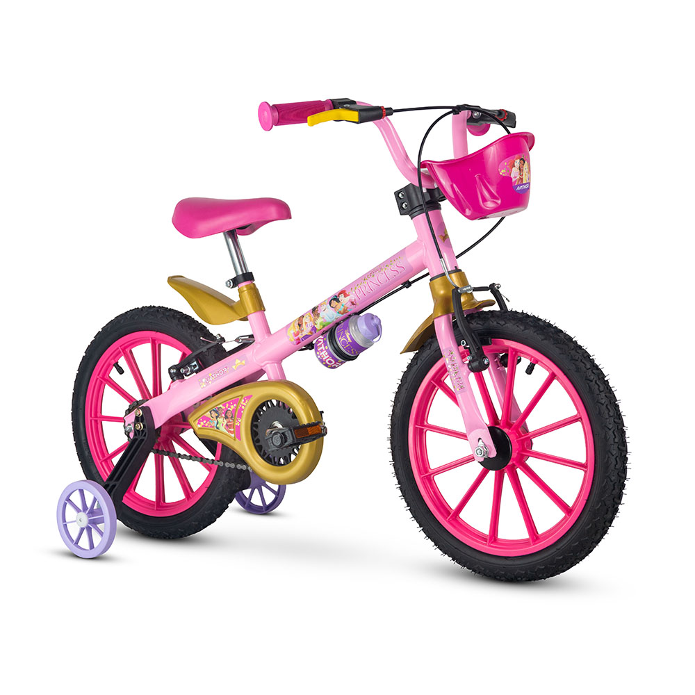 Bicicleta infantil aro 16 nathor princesas
